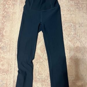 Lululemon Zoned Leggings Size 2 Color River Deep